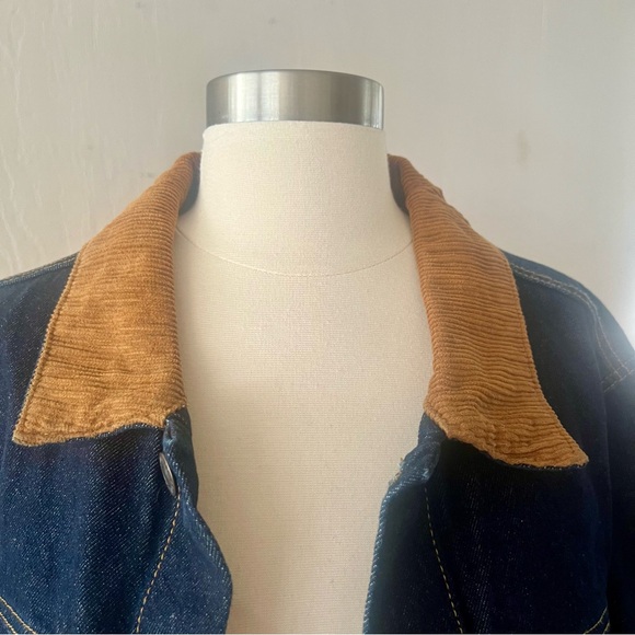 Dark Wash Route 66 Barn Jacket - Picture 2 of 14